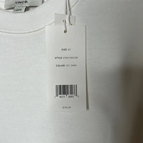 Vince - Short Sleeve Waist Tie Dress - Picture 8 of 9